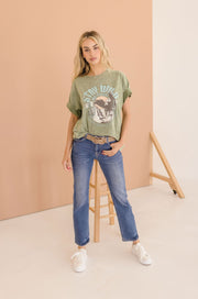 Stay Wild Be Free Vintage Graphic Tee