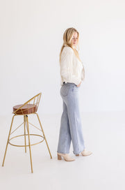 Priscilla Faux Leather Moto Jacket