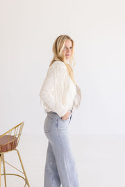 Priscilla Faux Leather Moto Jacket