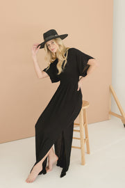 Faye Kimono Sleeve Maxi Dress