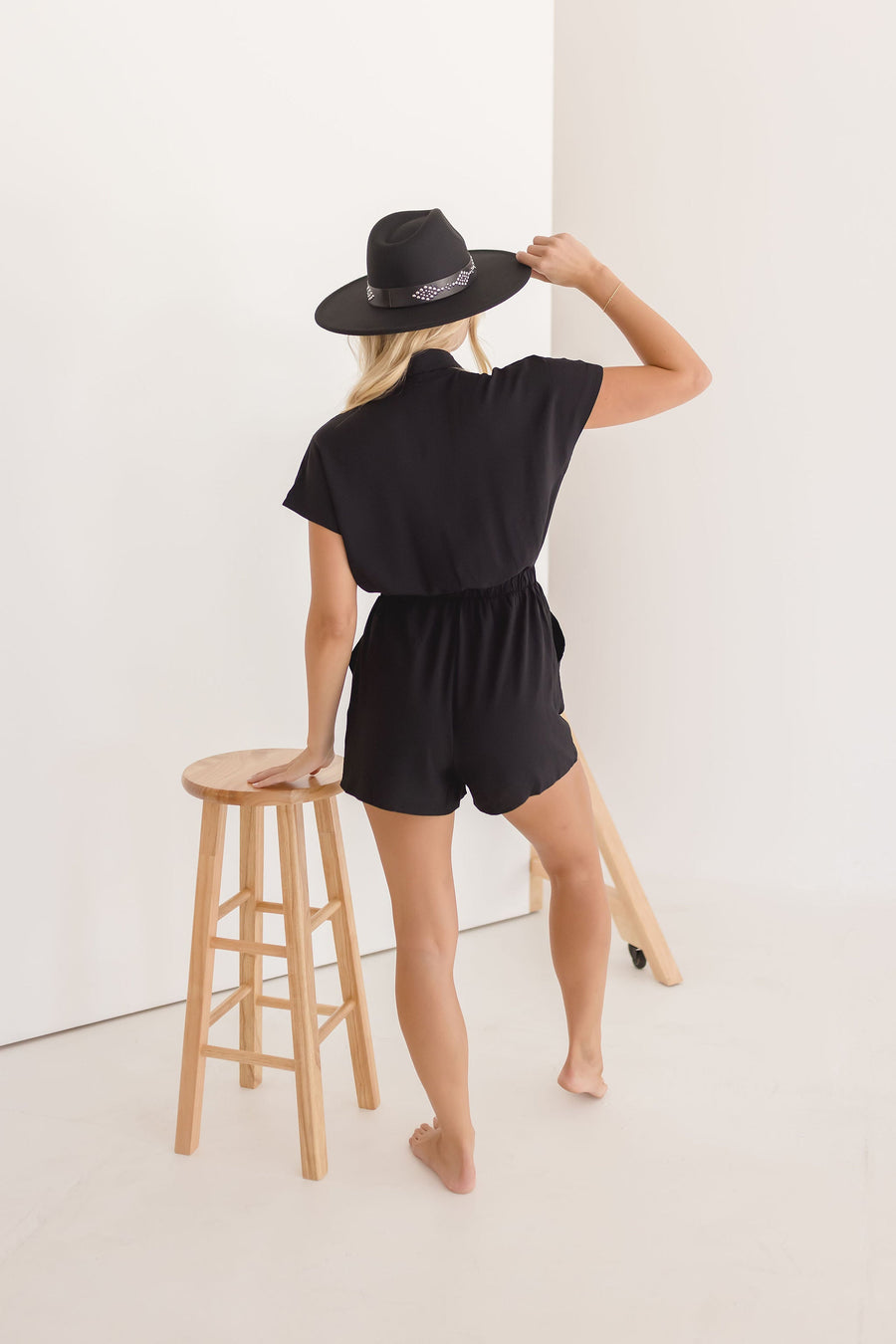 Fallon Short Sleeve Romper