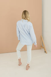 Dylan Long Sleeve Button Down Top