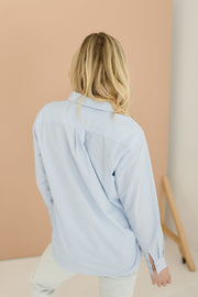 Dylan Long Sleeve Button Down Top