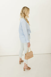 Dylan Long Sleeve Button Down Top