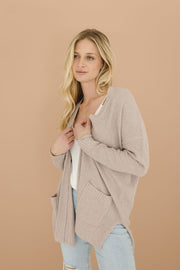 Ella Open Front Knit Cardigan