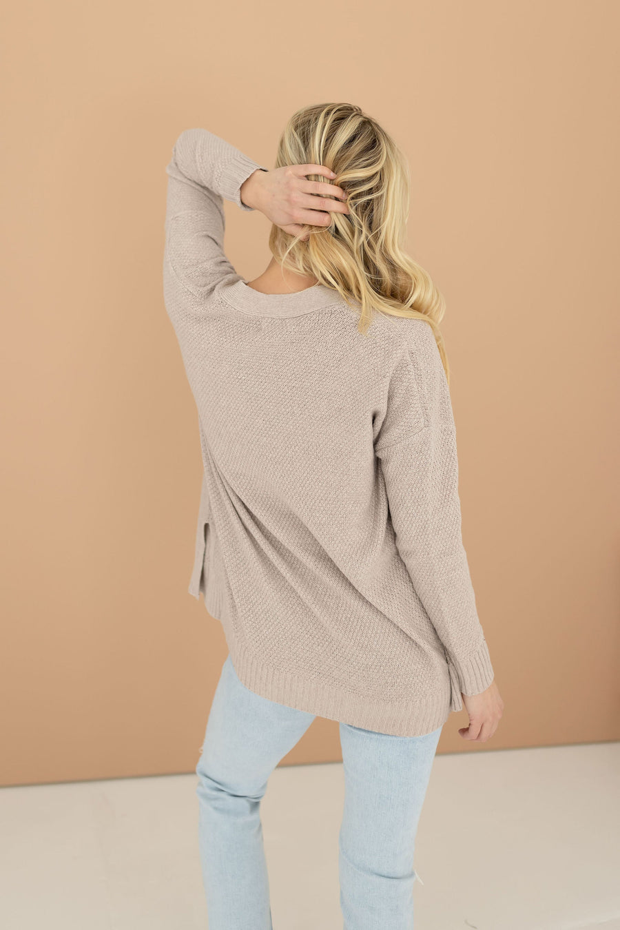 Ella Open Front Knit Cardigan
