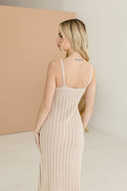 Tamra Crochet Midi Dress
