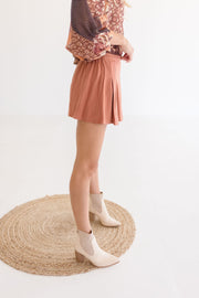 Marley Drawstring Wrap Skort